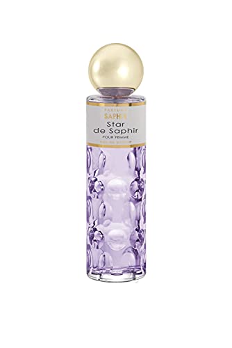 PARFUMS SAPHIR Star - Eau de Parfum con Vaporizador para Mujer, 200 Ml
