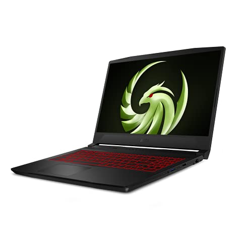 MSI Bravo 15 B5DD-006XES - Ordenador portátil de 15.6" FullHD 144Hz (Ryzen 5-5600H, 16GB de RAM, 512GB SSD, RX5500M-4GB, sin sistema operativo ) Negro - teclado QWERTY Español