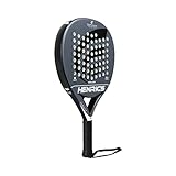HENRICS ALPHA10 Raqueta de Pádel Carbono Carbono 3K - Forma de Gota - Núcleo de EVA - Potencia y Control - Carcasa de Carbono de Doble Capa - Agarre Hexagonal - Gran Punto Dulce - 360 Gramos