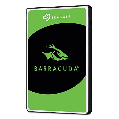 Seagate BarraCuda, 1 TB, Disco duro interno, HDD, 2,5" SATA 6 GB/s, 5400 RPM, caché de 128 MB para ordenador portátil y PC (ST1000LM048)