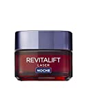 L'Oréal Paris Revitalift Láser Crema de Noche Anti-Edad Triple Acción, Antiarrugas y Multicorrección, 50 ml