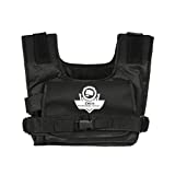 DBX BUSHIDO SPORT Chaleco Lastrado de 1 kg a 10 kg - Durable Chaleco Peso Entrenamiento - Chaleco de Peso Hecho de Material Cordura Fuerte