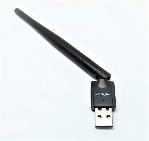 DM-Digital Adaptador USB-WiFi, 5dB Antena Wi-Fi MT7601 (MediaTek)