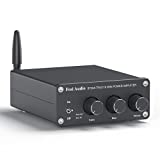 Bluetooth Amplificador, Fosi Audio BT20A - Receptor de Audio Estéreo de 2 Canales Hi-Res TPA3116 Class D Integrated Mini Amp 2.0CH para Altavoces Pasivos 100W x2 (Negro)