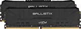 Crucial Ballistix BL2K8G32C16U4B 3200 MHz, DDR4, DRAM, Memoria Gamer para Ordenadores de sobremesa, 16GB (8GB x2), CL16, Negro