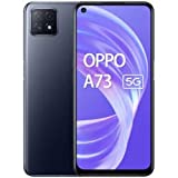 OPPO A73 5G – Pantalla de 6.5" (AMOLED, 8GB +128GB, MT6853V, 4040mAh, carga rápida 18W, Triple Cámara con IA, Dual Sim Android 10) Negro [Versión ES/PT]