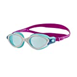 Speedo Futura Biofuse Flexiseal Gafas de Natación, Mujer, Diva / Blanco / Menta, Única