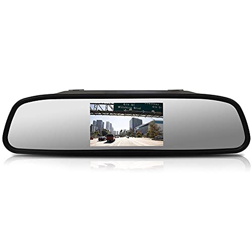 Pantalla a Color del Espejo retrovisor de la Pantalla a Color del Monitor de la Vista automática del Coche de TFT LCD (Espejo Retrovisor)