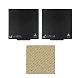IdeaFormer 3 Piezas 220x220mm Cama De ImpresióN MagnéTica Flexible Premium (2A+B), Placa de ImpresióN ExtraíBle,Superficie De ConstruccióN MagnéTica Profesional Para Impresora 3D