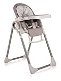 Jané Kosmic Trona Alta Compacta, Plegable, Polipiel, de 0 a 3 años, 5 posiciones de Reclinado y 7 Alturas Diferentes, Desenfundable, Bandeja Extraíble, Incluye Reductor Reversible