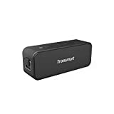 Tronsmart T2 Plus Altavoz Bluetooth 20W, Altavoz Portátil Impermeable IPX7, 24 Horas de Reproducción, Sonido Estéreo, Bluetooth 5.0, Asistente de Voz y Manos Libres para Hogar, Playa, Viajes