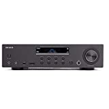 AIWA Amu-120Btbk: Receptor AV y Amplificador con Conexión Bluetooth, 120 W, USB y SD