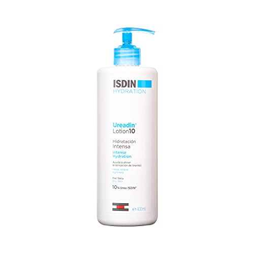 ISDIN Ureadin Lotion 10, Loción Corporal de Hidratación Intensa para Pieles Secas 10% Urea, 400ml
