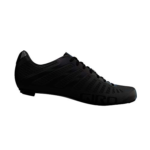 Giro Empire SLX, Zapatillas de Ciclismo para triatlón, aerobi Hombre, Carbon Black, 43 EU
