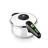 Monix Presto Olla a presión, 4 litros, acero inoxidable apto para todo tipo de cocina incluida inducción