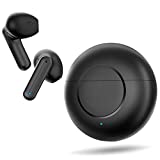 Auriculares inalámbricos 5.1, Mini Auriculares Bluetooth 24 Horas Control In-Ear Auriculares Deportivos Sonido Estéreo Reproducción Táctil IP7 Impermeables Wirless Earbuds con USB-C Caja de Carga