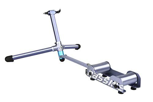 RASSINE-Rodillo para Bicicleta con Resistencia magnética con autogeneración de energía