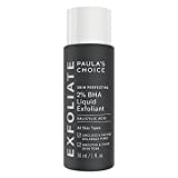 Paula's Choice Skin Perfecting 2% BHA Exfoliante Liquido - Peeling Facial Combate los Puntos Negros, Poros Dilatados, Espinillas y Acne - con Ácido Salicílico - Piel Mixta a Grasa - 30 ml
