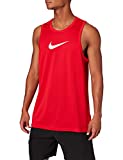 NIKE Performance Dry Crossover Camisetas de Tirantes, University Red/White, XL para Hombre