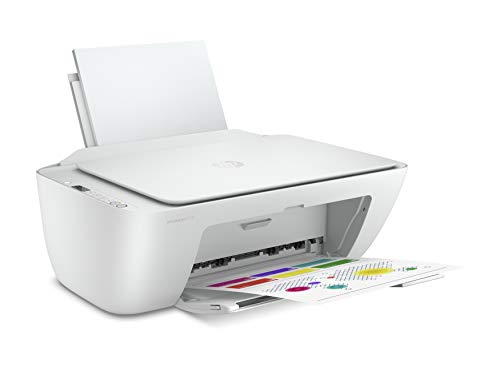 HP DeskJet 2710 - Impresora multifunción, Color Blanco, pequeña