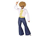 Atosa disfraz disco hombre años 70 adulto hombre adulto XL