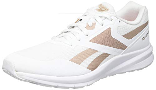 Reebok Runner 4.0, Zapatillas de Deporte Mujer, Cloud White/Rose Gold/Cloud White, 38.5 EU