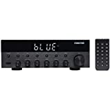 FONESTAR Amplificador Estéreo Bluetooth, USB/MP3, Radio FM, HiFi 15+15w RMS de Potencia As-1515