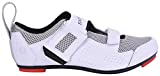 Sundried Zapatillas de Ciclismo de triatlón Unisex para Hombres y Mujeres Zapatillas de Ciclismo de triatlón Ironman para Ciclismo (41, Blanco)