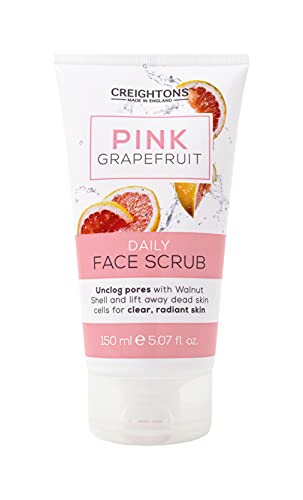 Creightons Charcoal Skincare Pink Grapefruit Scrub Facial 150 Ml - Exfoliante 150 ml