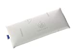 Todocama - Almohada viscoelástica, 90 cm núcleo Compacto. Doble Funda con Cremallera. Tejido Aloe Vera. Termorregulable adaptabilidad al Cuello.