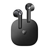 SoundPEATS TrueAir2 Auriculares inalámbricos Bluetooth V5.2 Qualcomm3040 True Wireless Mirroring,Micrófono Dual Cancelación de Ruido CVC8.0 Llamadas claras aptX, Semi-in-Ear, 25 Horas