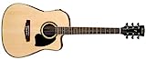Ibanez PF15ECE Serie PF - Guitarra eléctrica acústica Dreadnought