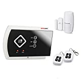 Alarma GSM Hogar inalámbrica G10A AZ016 con pantalla led y control remoto mediante APP mensajes texto SMS. Sin cuotas conexión. Funciona con tarjeta SIM GSM. Alarma para casa. Alarma en propiedad