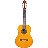 Yamaha CS40II Guitarra Cadete – Guitarra Clásica 3/4, 580 mm, 22 13/16", óptima para jóvenes alumnos, 6 cuerdas de nylon, color Natural