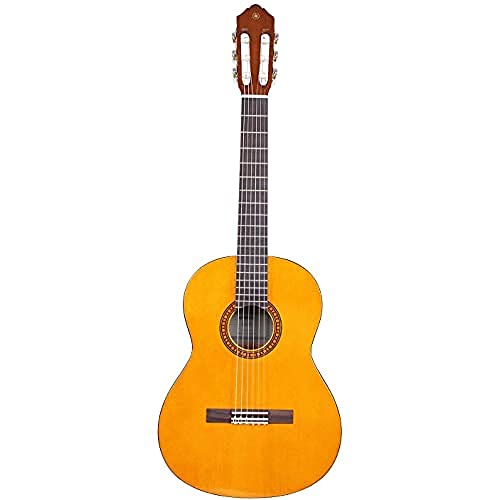 Yamaha CS40II Guitarra Cadete – Guitarra Clásica 3/4, 580 mm, 22 13/16", óptima para jóvenes alumnos, 6 cuerdas de nylon, color Natural
