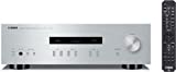Yamaha A-S201 - Amplificador Hi-Fi estéreo de 100 W, plateado