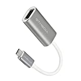 Adaptador USB C a VGA, Convertidor Type-C 3.1 a VGA para TV / Monitor / Proyector, 1080P 30MHZ, Sincronización de Video y Audio, Compatible con Windows XP / 7/8/10 / Vista / Linux / Apple Mac