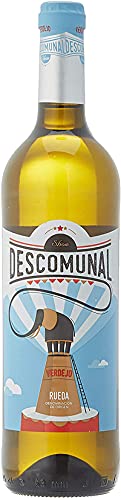 Descomunal Verdejo Vino Blanco D.O. Rueda- botella de 750 ml - BODEGA CUATRO RAYA, 1 unidad