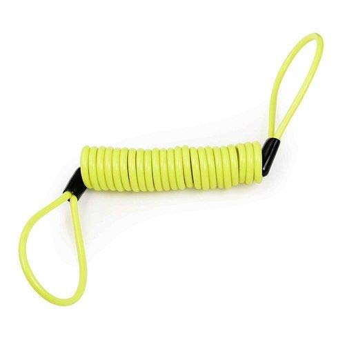 CABLEPELADO Cable para candado de moto Amarillo