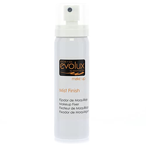 NOCHE Y DIA EVOLUX Spray Fijador De Maquillaje Evolux Mist Finish, 80 Mililitros