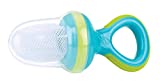 Nuby ID5397AQUA - Alimentador antiahogo con redecilla, color agua