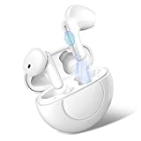 Auriculares Inalámbricos, Doubc Auriculares Bluetooth 5.1 con Micrófono Cascos Inalambricos CVC8.0 Cancelación de Ruido Mini Twins Auriculares In-Ear HiFi Wirless Earbuds 24 Horas USB-C Caja de Carga