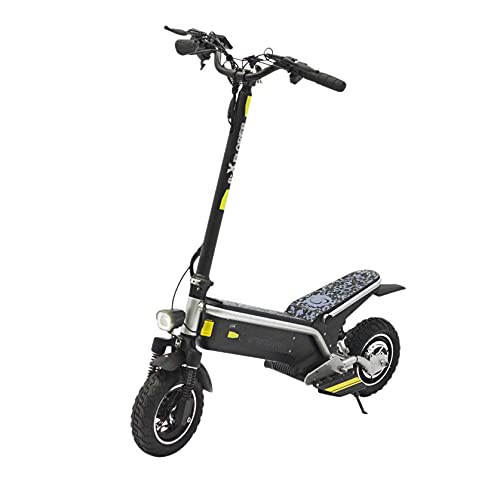 SMARTGYRO e-Xplorer - Patinete Eléctrico de 800 W con 3 Marchas, Batería 13.000 mAh 48V, Doble suspensión Reforzada, Frenos de Disco, Ruedas de 10" ALLROAD, Vel máxima de 25 Km/h