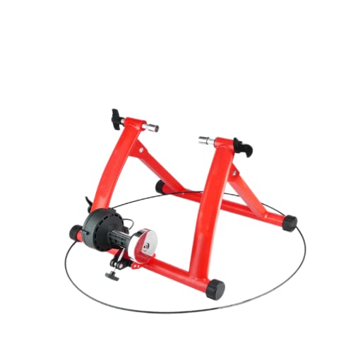 JINPALAY Rodillo de Bicicleta Entrenamiento,Rodillo Bicicleta Plegable para Entrenamiento Indoor con Resistencia Magnética para Ruedas de 26-29 Pulgadas Soporte Entrenador Bici para Casa Interior
