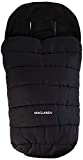 Maclaren saco de pies universal para carrito de bebé , Con suave forro polar que añade un acolchado adicional al asiento, Para todos los carritos de bebé tipo paraguas de Maclaren y de otras marcas