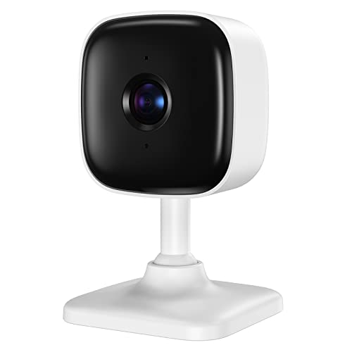 Cámara Wi-Fi interior para el hogar, cámara de vigilancia con detección de movimiento, monitor de bebé compatible con Alexa