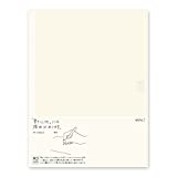 Midori MD Notebook - Cuaderno de papel japonés, A4, color crema