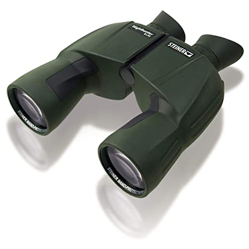 Steiner Nighthunter 8x56 Prismáticos de Caza - transmisión de luz más Alta (96% +), Campo de visión XL, Impermeable, Ganador de la Prueba - los Prismáticos nocturnos Entre los Prismáticos de Caza