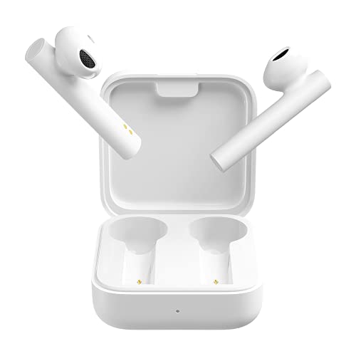 Xiaomi Mi Bluetooth Auriculares Wireless,True Wireless Earphones 2 Basic, Color Blanco, Inalámbricos Caja de Carga de Auriculares Portátil