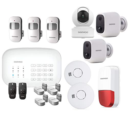 Daewoo Security SA611 Pack de Alarma, Blanco